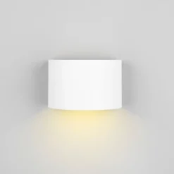 Reality Leuchten Væglampe Med Sensor|Væglamper > LED genopladelig udendørs væglampe Talent, hvid, bredde 16 cm, sensor