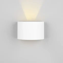 Reality Leuchten Væglampe Med Sensor|Væglamper > LED genopladelig udendørs væglampe Talent, hvid, bredde 16 cm, sensor