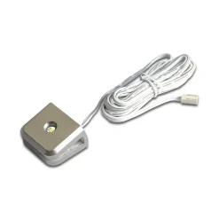 Hera Underskabsbelysning > LED-glasclip, grå, plast, op/ned, stik