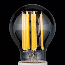 Dæmpbar Led-Pære|Led Pærer ^ ORION LED glødepære E27 A60 klar 15W 827 2000lm dæmpet