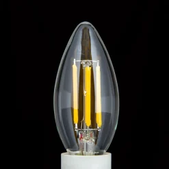 ORION Dæmpbar Led-Pære|Filament Pære > LED glødepære E14 C35 klar 6W 827 720lm dæmpbar
