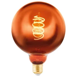 Filament Pære ^ EGLO LED-globe E27 G125 4 W 2.000 K filament kobber