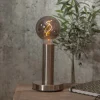 STAR TRADING Filament Pære > LED globe G95 filament optic E27 3W 1800K røget glas