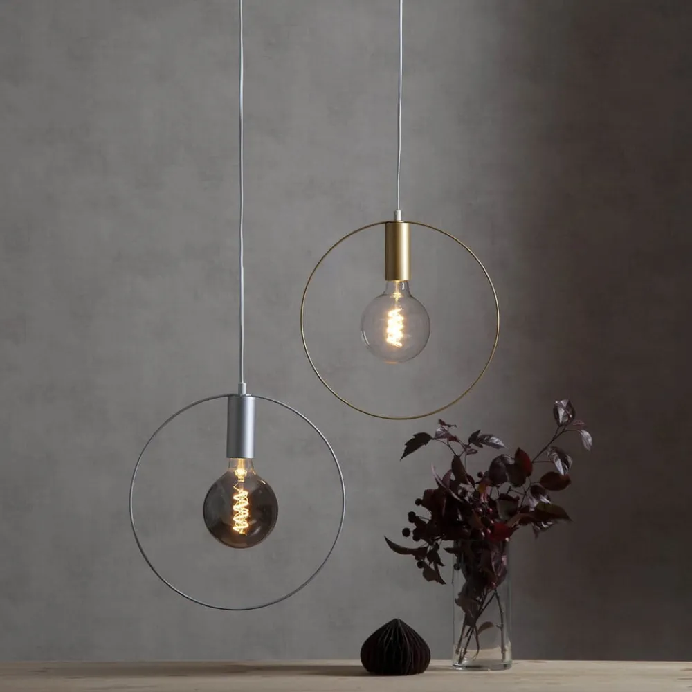 STAR TRADING Dæmpbar Led-Pære|Filament Pære > LED-globepære E27 2 W G125 Decoled Spiral Smoke