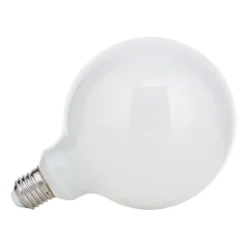 ORION Dæmpbar Led-Pære|Led Pærer > LED-globepære E27 9W G125 2.700 K opal, kan dæmpes