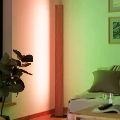 EGLO Gulvlamper|Gulvlamper > LED-gulvlampe Anchorena-Z, højde 150 cm, RGB, CCT