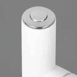 Gulvlamper|Gulvlamper ^ Reality Leuchten LED-gulvlampe Blake, hvid mat, metal, dæmpbar