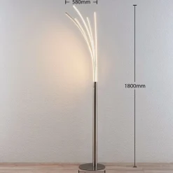 Lindby Gulvlamper|Gulvlamper > LED gulvlampe Boba med flere rammer