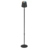 Briloner Gulvlamper|Gulvlamper > LED-gulvlampe Coloris, sort, RGB, dæmper, IP44, USB