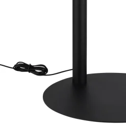 Gulvlamper|Gulvlamper ^ Globo LED-gulvlampe Della, højde 190 cm, sort/mørkegrå, 3 lyskilder.