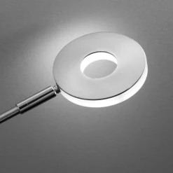 FISCHER & HONSEL Gulvlamper|Gulvlamper > LED-gulvlampe Dent, CCT, enkeltlys, nikkel