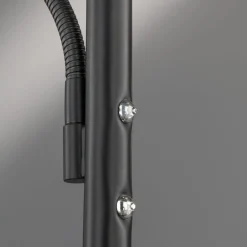 FISCHER & HONSEL Gang|Gulvlamper > LED-gulvlampe Dent, sort, 180 cm, CCT, 2 lyskilder