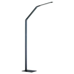 Arbejdsrum/Kontor|Gulvlamper ^ FISCHER & HONSEL LED-gulvlampe Geri Sensordimmer CCT antracit
