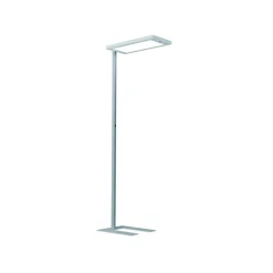 Gulvlamper ^ Waldmann LED-gulvlampe Lavigo Core DPS 12500/840/R/G1, sølv, sensor