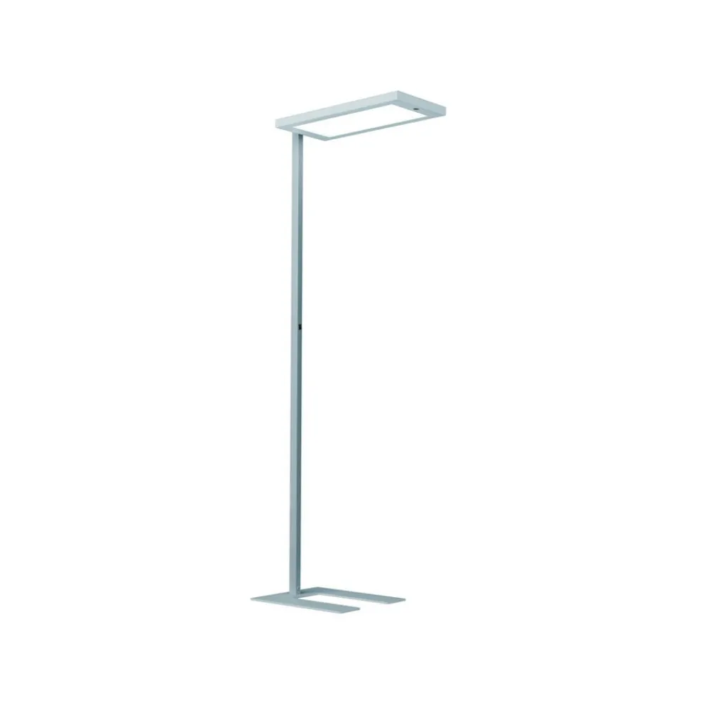 Gulvlamper ^ Waldmann LED-gulvlampe Lavigo Core DPS 12500/840/R/G1, sølv, sensor