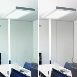 Waldmann Arbejdsrum/Kontor > LED-gulvlampe Lavigo Core DPS 12500/840/R/G1, hvid, sensor