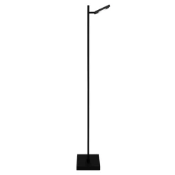 Näve Gulvlamper > LED-gulvlampe Lupa sort højde 135 cm metal touchdim