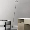 Sigor Gulvlamper > LED-gulvlampe Mahina, sort, højde 130 cm, metal, CCT