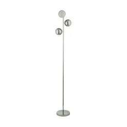 Searchlight Gulvlamper|Gulvlamper > LED-gulvlampe Marbles, kromfarvet, glas, 152 cm høj