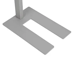 Maul Arbejdsrum/Kontor > LED-gulvlampe juvis, sølv, 196 cm, dæmpbar fod