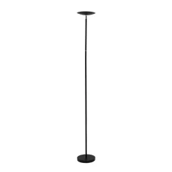 Arbejdsrum/Kontor|Gulvlamper ^ Maul LED-gulvlampe sphere, sort, højde 183 cm