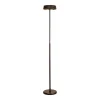 Mantra Iluminación Gulvlamper > LED-gulvlampe Noa II, touch-dæmper, stål, sort