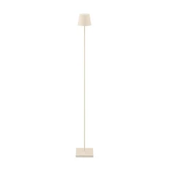 Sigor Terrassebelysning > LED-gulvlampe Nuindie IP54 120 cm rund USB-C dune beige