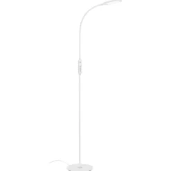 Briloner Gulvlamper|Gulvlamper > LED-gulvlampe Office Remote, fjernbetjening, hvid