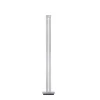 PURE Gulvlamper > LED-gulvlampe Lines, sølv, fjernbetjening, 140 cm