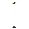 Reality Leuchten Gulvlamper > LED-gulvlampe Samba, højde 175 cm, sort, CCT, RGB