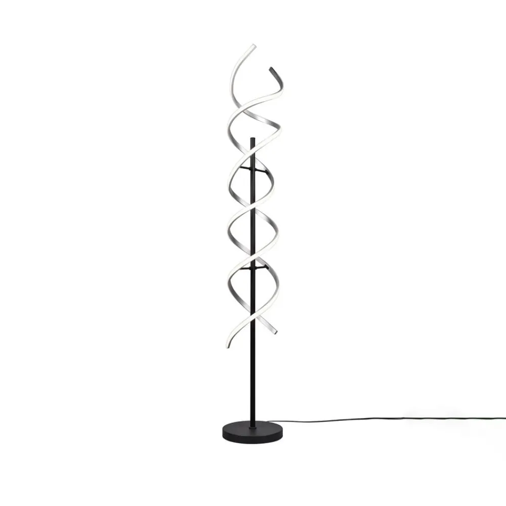 Trio Lighting Gulvlamper > LED-gulvlampe Sequence, dæmpbar, CCT, aluminium