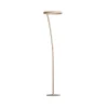 Gulvlamper ^ FISCHER & HONSEL LED-gulvlampe Sirko, sandfarvet, højde 177 cm, metal, CCT