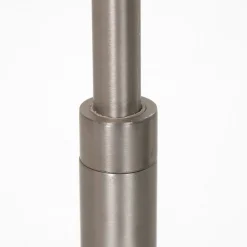 Steinhauer Gulvlamper|Gulvlamper > LED-gulvlampe Soleil, stålfarvet, metal, dæmper