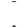 Globo Solcellelamper > LED-gulvlampe 36508, sort, aluminium, CCT, IP54