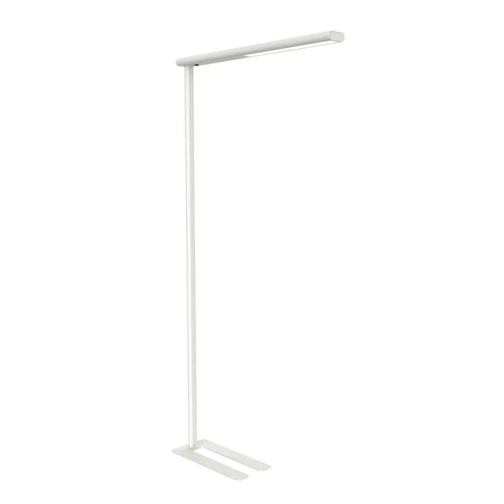 Maul Arbejdsrum/Kontor > LED-gulvlampe til kontor jet, hvid, højde 195 cm