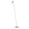 HELL Gulvlamper > LED-gulvlampe Tom Pro, mat nikkel, 1 lyskilde, CCT, dæmper