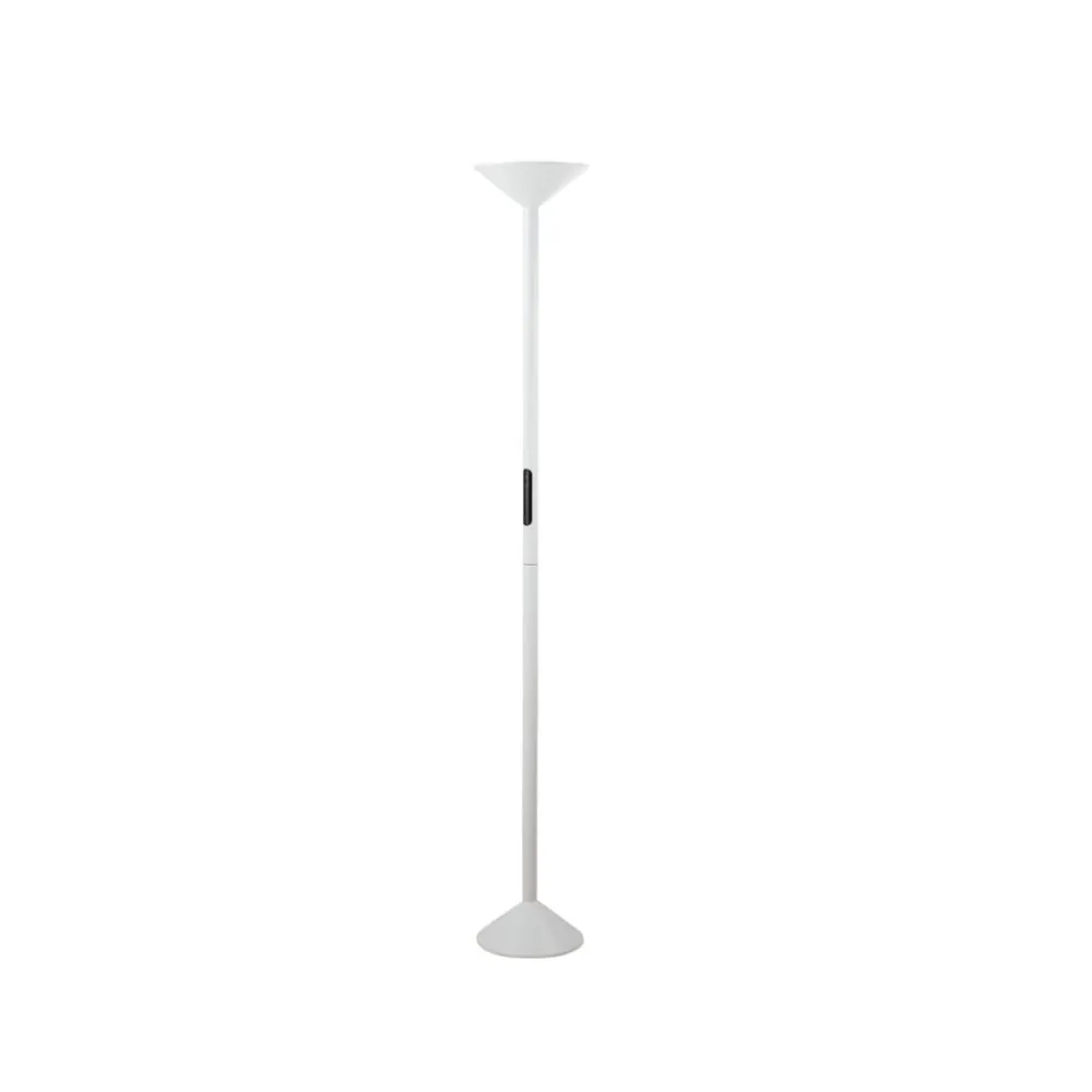 Fabas Luce Gulvlamper > LED-gulvlampe Tratto, hvid, metal, CCT, dæmpbar