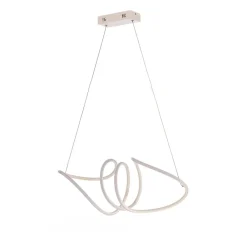 Eko-Light Pendellamper > LED-hængelampe Loca, plast, hvid, 56 W, længde 70 cm