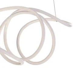 Eko-Light Pendellamper > LED-hængelampe Loca, plast, hvid, 56 W, længde 70 cm