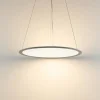 Pendellamper ^ Deko-Light LED-hængelampe PANEL, grå, Ø 63 cm, metal, CCT, dæmpbar, 50 W