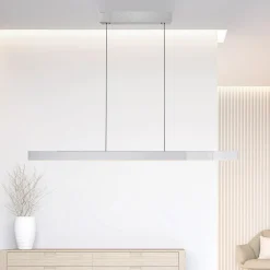 Pendellamper ^ PURE LED-hængelampe Moto-Rise, diamant, aluminium, CCT