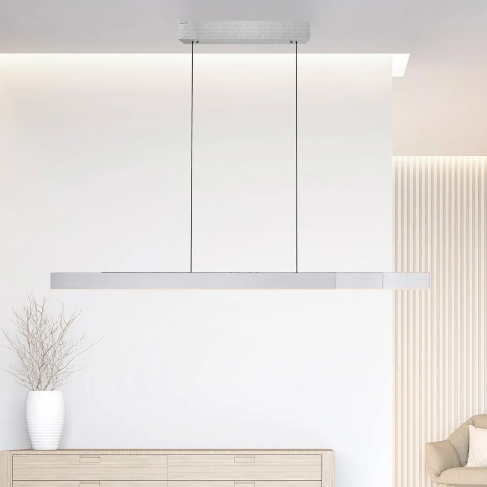 Pendellamper ^ PURE LED-hængelampe Moto-Rise, diamant, aluminium, CCT
