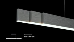 Pendellamper ^ PURE LED-hængelampe Moto-Rise, diamant, aluminium, CCT