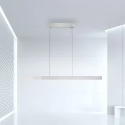 Pendellamper ^ PURE LED-hængelampe Moto-Rise, diamant, aluminium, CCT