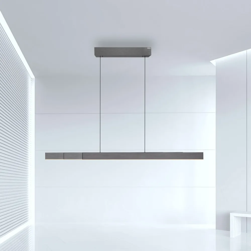 PURE Pendellamper > LED-hængelampe Moto-Rise, platin, aluminium, CCT