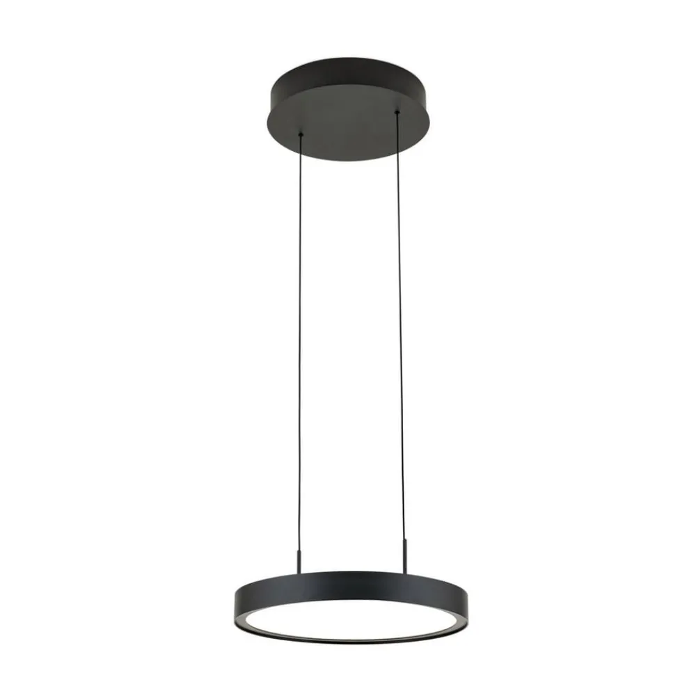 Pendellamper ^ ORION LED-hængelampe Teide, sort, 1 lyskilde, metal, 2.700 K