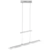 FISCHER & HONSEL Pendellamper > LED-hængelampe Tenso, nikkel, 64 cm, metal, CCT, dæmper