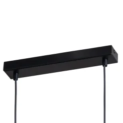 TK Lighting Pendellamper|Pendellamper > LED-hængelampe Teo, fyrretræ, længde 96 cm, træ, bjælkeform