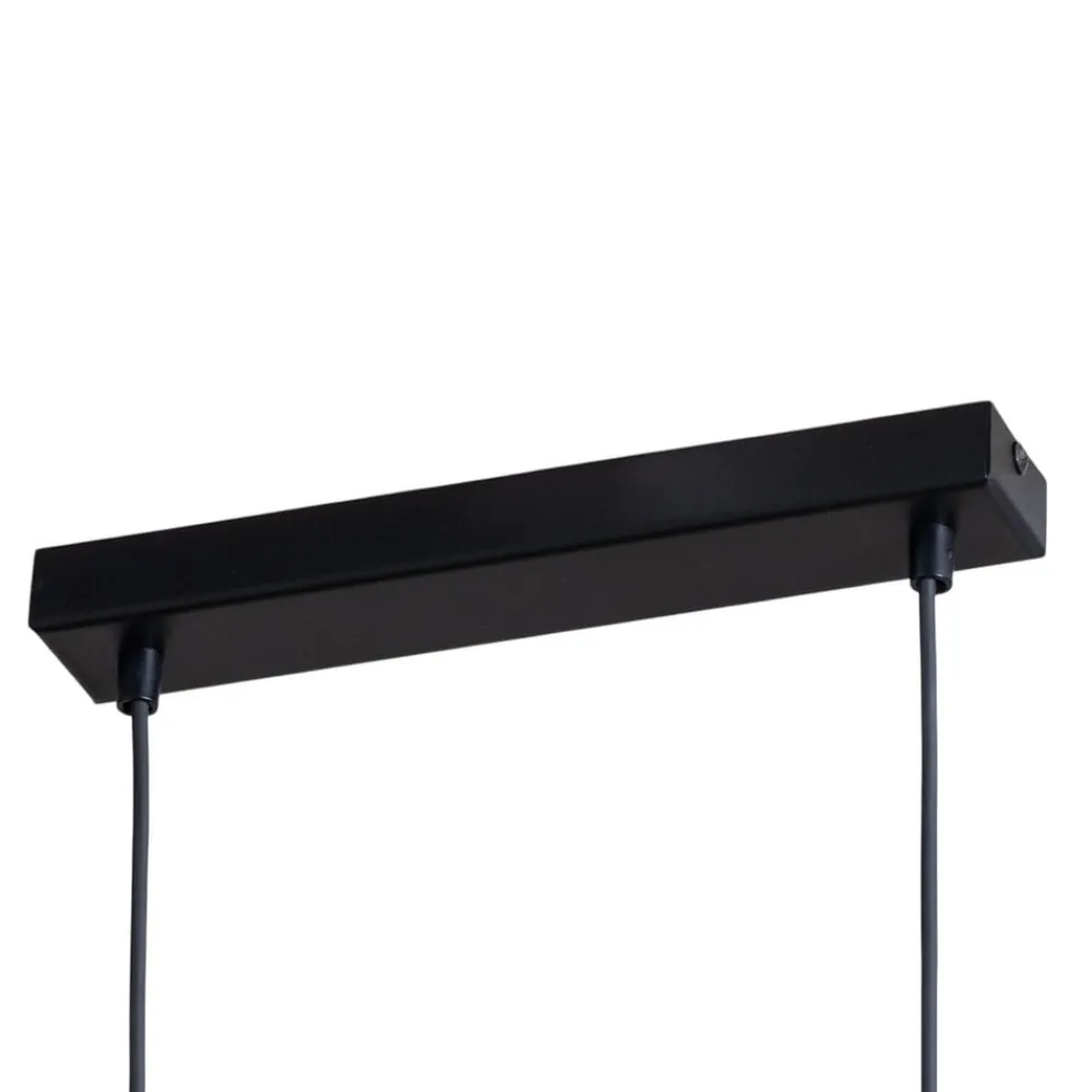 TK Lighting Pendellamper|Pendellamper > LED-hængelampe Teo, fyrretræ, længde 96 cm, træ, bjælkeform