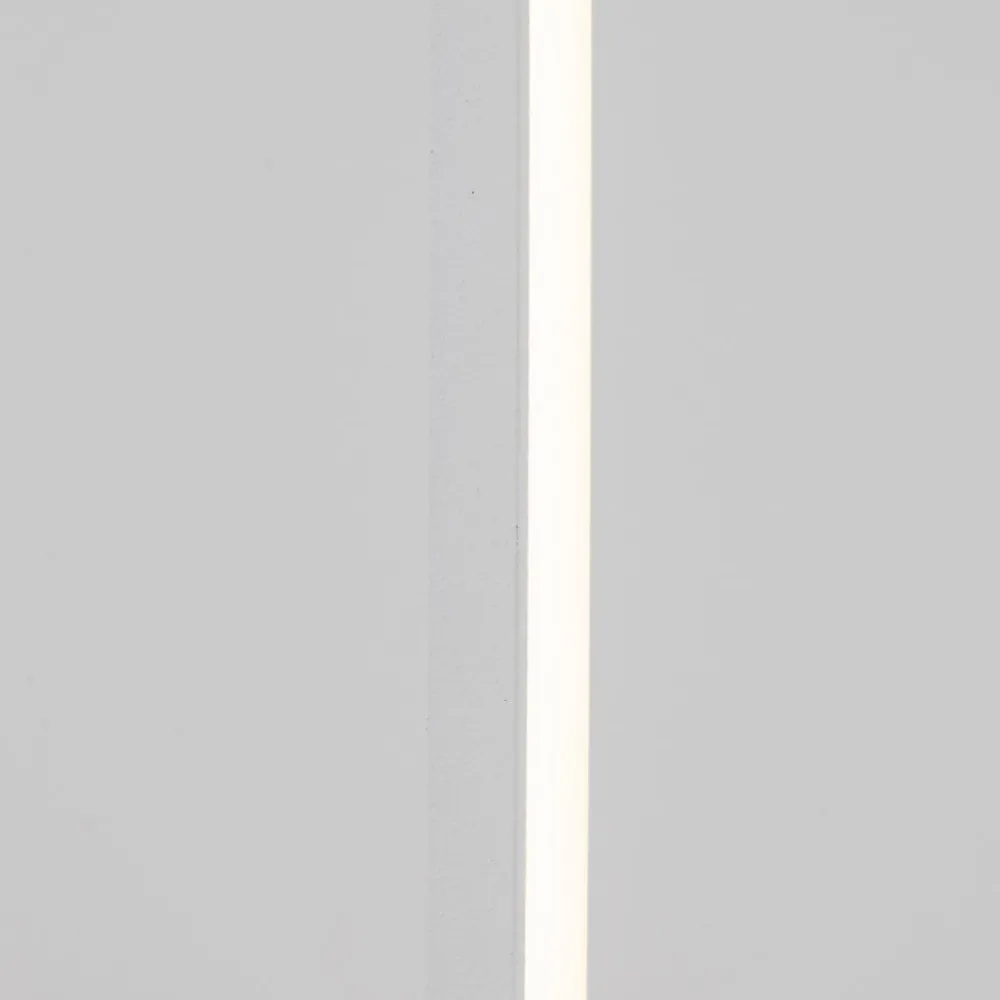 Nowodvorski Lighting Pendellamper > LED-hængelampe VERTIC, hvid, metal, 19 W, 3.000 K